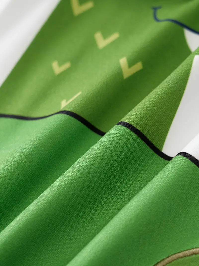 Cute Green Crocodile Baby Romper