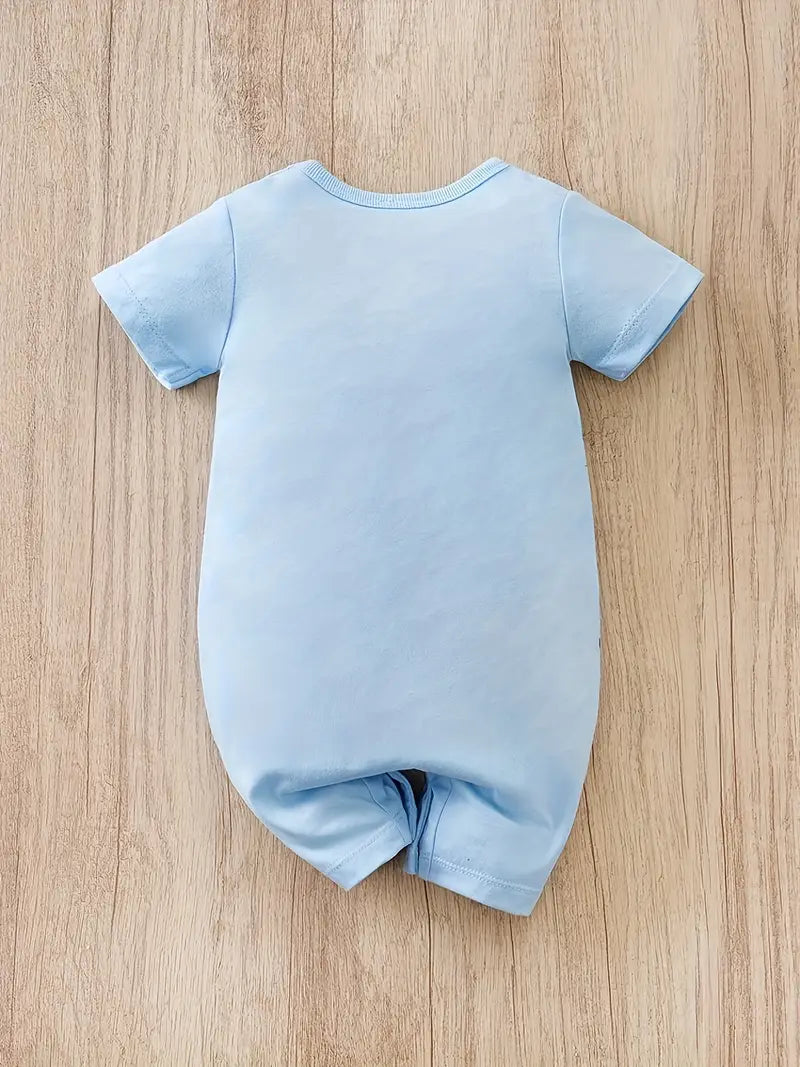 Baby Boys' Summer Dinosaur Romper